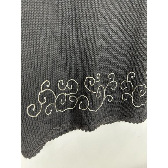 Design Options‎ Phillip Jane Gordon Women’s Sweater Vest Sleigh Holiday Medium - Picture 5 of 9